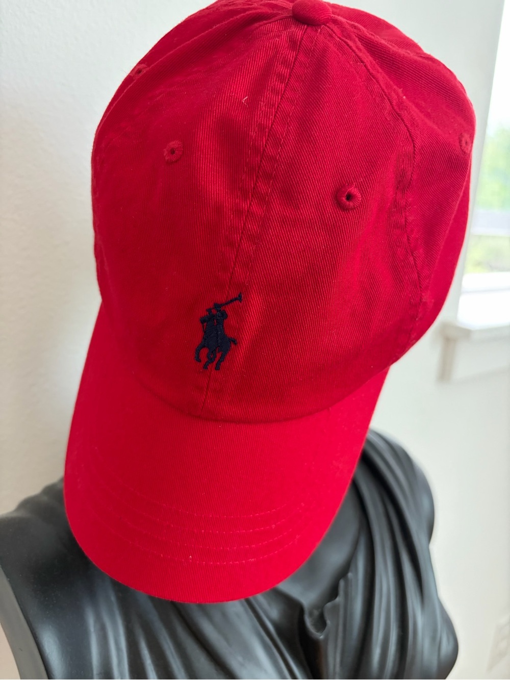 Ralph Lauren Red Polo Baseball Cap